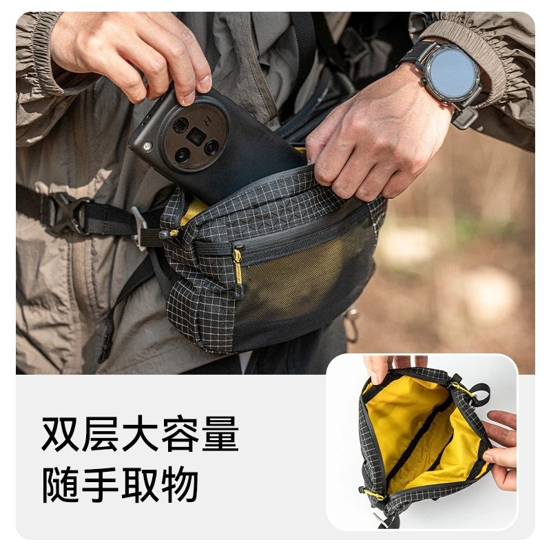 Outdoor Sports Fanny Pack, Daima Cross-border Waterproof Fanny Pack, Cycling, Running, Camping, Mountaineering Accessory Bag