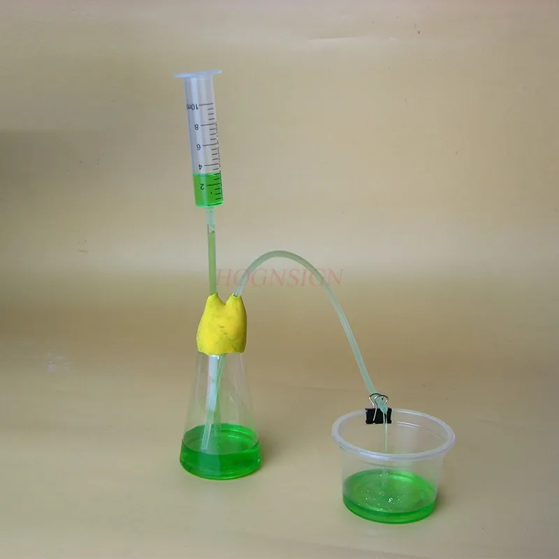 Children's science principles explore science and technology production materials Atmospheric pressure simulation fountain