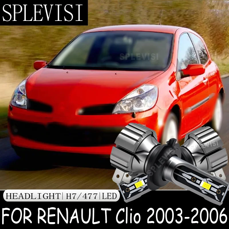 

Clear Night Vision Waterproof Simple Setup Reliable High-Quality Dustproof h7 Headlight For RENAULT Clio 2003 2004 2005 2006