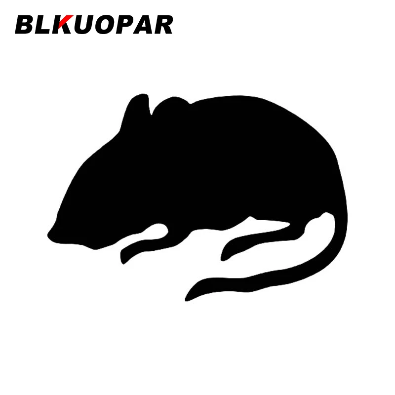 

BLKUOPAR наклейка на автомобиль с изображением мыши, оригинальная устойчивая к царапинам наклейка, индивидуальный забавный декор для кондиционера