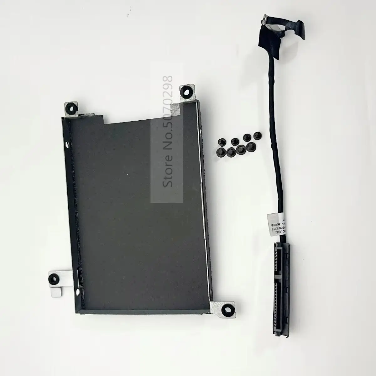 

Replacement 2.5" SATA HDD SSD Hard Drive Caddy Bracket Tray Flex Cable Connector for Dell Latitude 5510 5511 5500 5501 5502 5505
