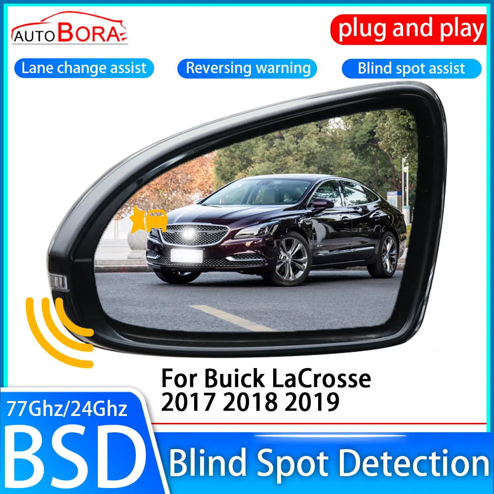 ZhuCamX Car Blind Spot Detection System BSD BSA BSM Sensor Drive Rear Mirror Monitoring for Buick LaCrosse 2017 2018 2019