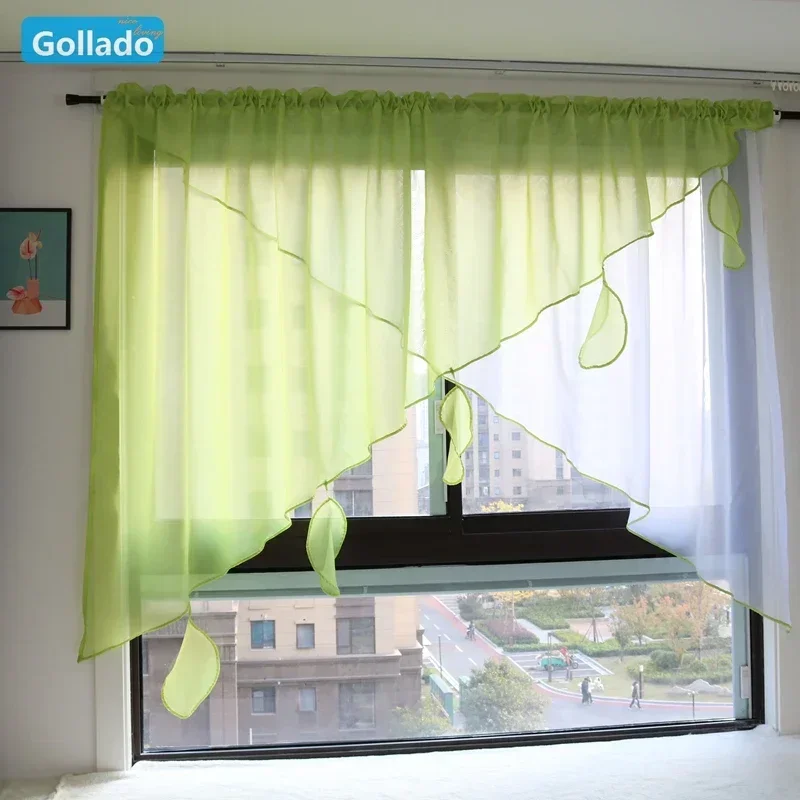 Morden Tulle Pendant Design Curtains, Excellent Voile, Living Room, Kitchen, Balcony, Window, Fashion, Home Decor