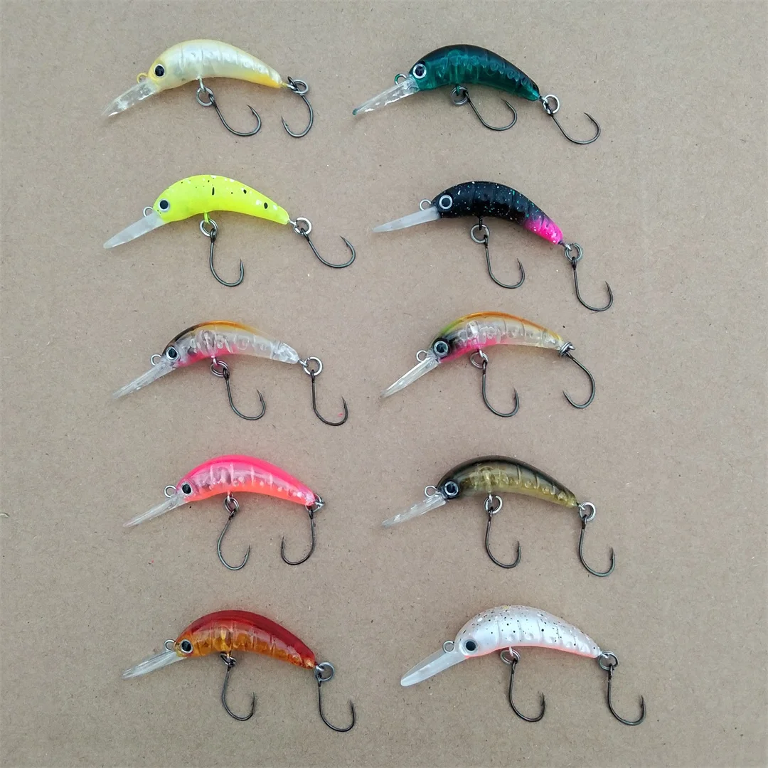 Swolfy Mini Crankbait – Señuelo lengua larga para trucha, perca y chub