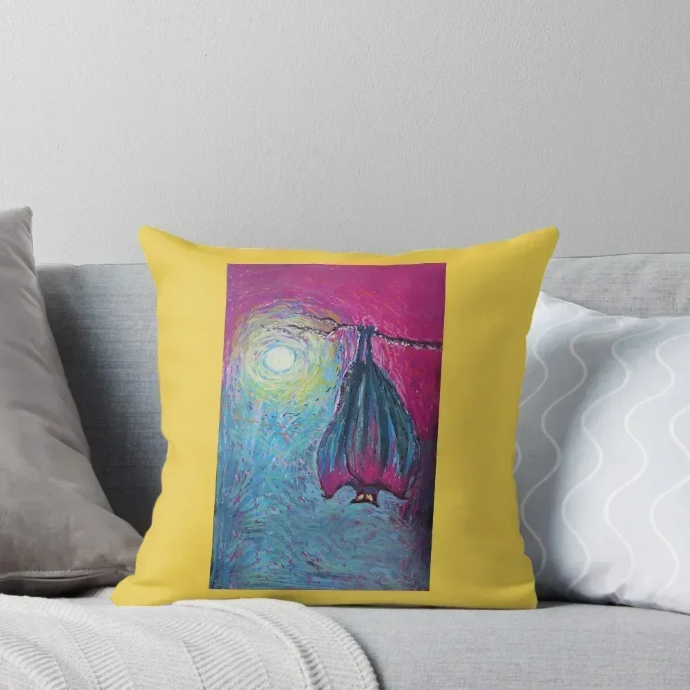 

Batzilla - The Colors of the Night by Jonell Vincent Piedad Throw Pillow Decorative Cover For Living Room Couch Pillows pillow