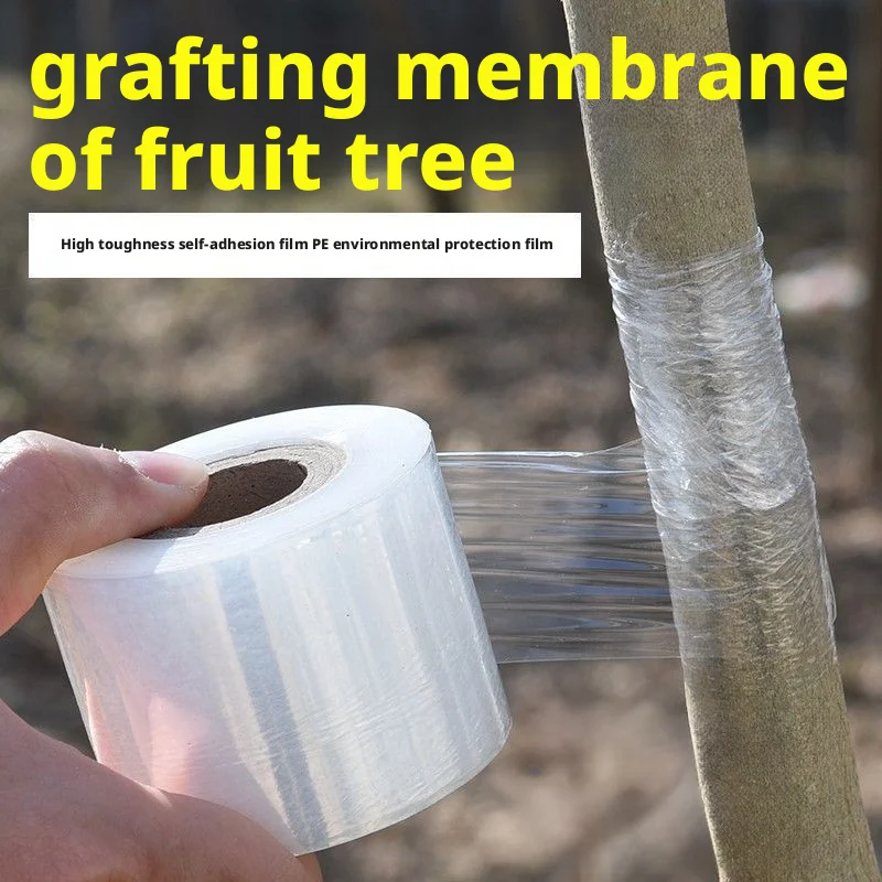 Eco-Friendly Biodegradable Grafting Tape Graft Membrane Gardening Bind Belt Plant Grafting Specific Film Self Muc