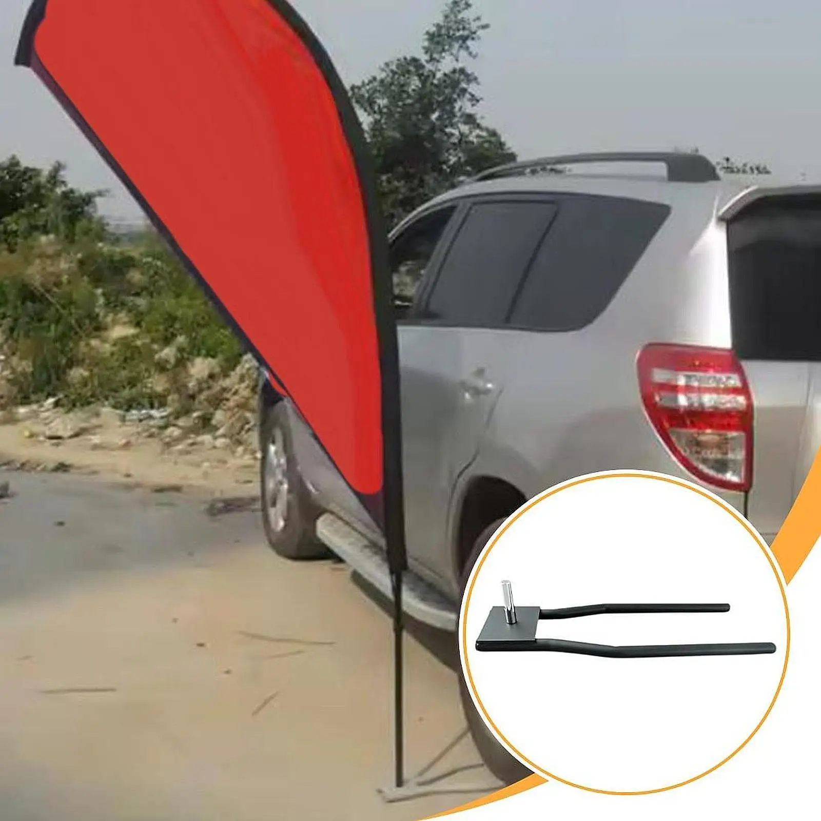 

Beach Umbrella Base Heavy Duty Metal Umbrella Stand for Park Event Garden