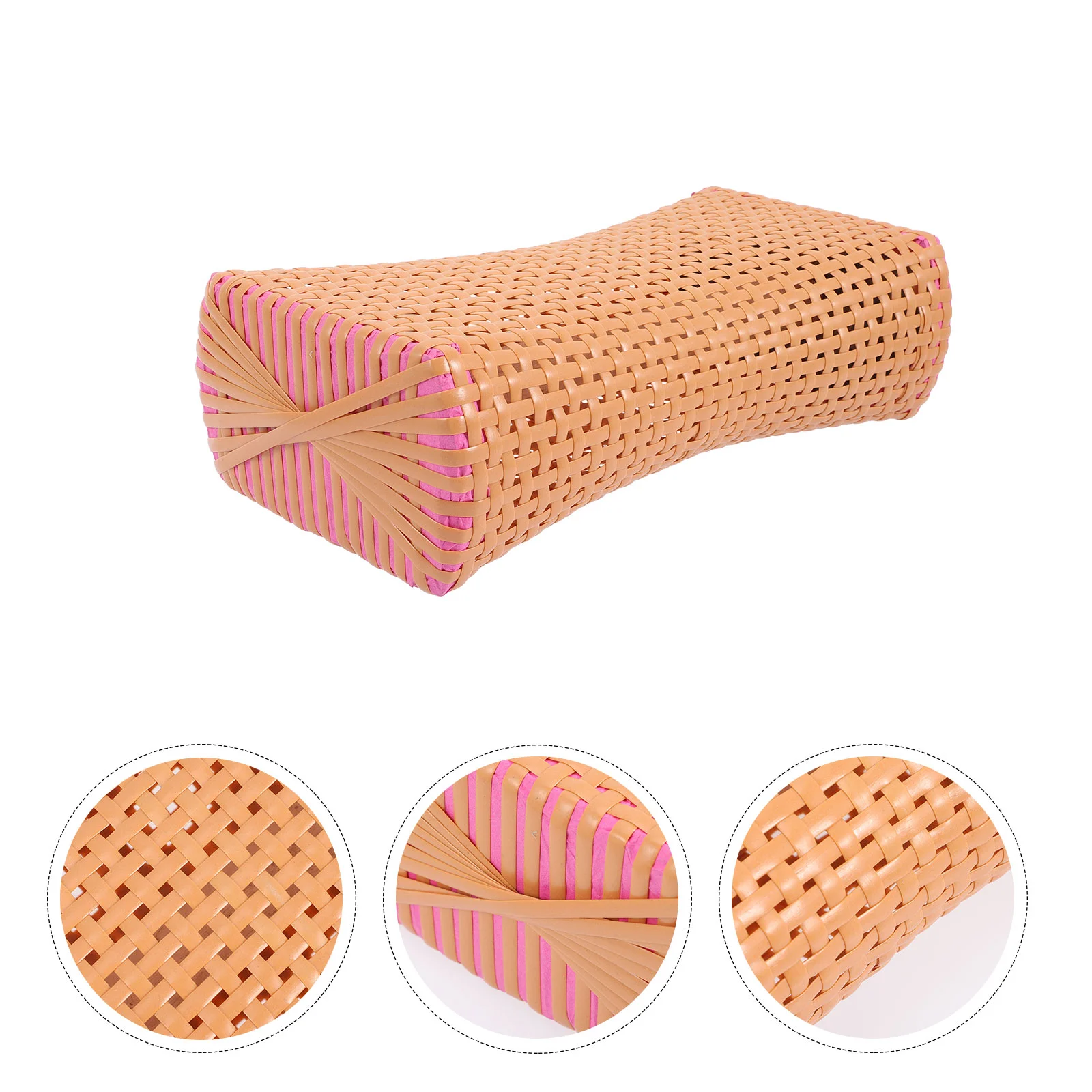 Ergonomic Design Pillow Bamboo Mat Foot Scratch-free Bed Pillows Plastic Elderly Side Sleeping Best Gift