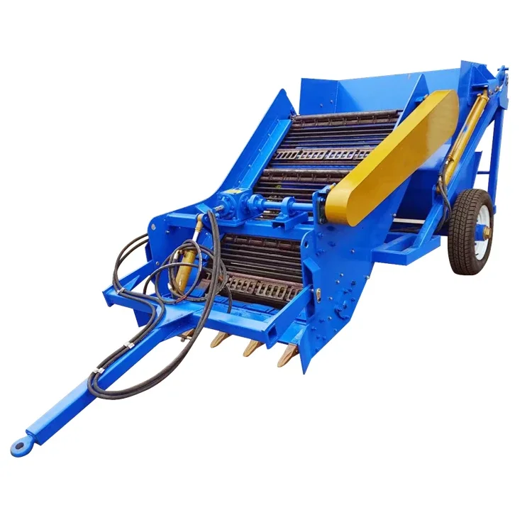 Farm Rock Stone Picker Removal Collecting Machine Tractive  Stone Harvester Stone Picking Machine