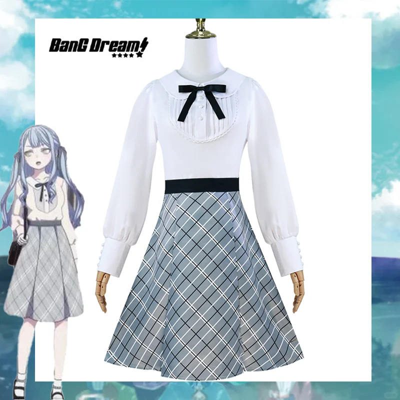 

BanG Dream Sakiko Togawa Cosplay Costume JK School Dress Uniform Suit Halloween Carnival Party Role Play Outfit for Adult Girls