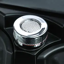 ABS Chrome Car Interior Cigarette Lighter Cover Trim Fit For Land Rover Range Rover Sport L320 L494 Vogue SV L322 L405 2009-2017