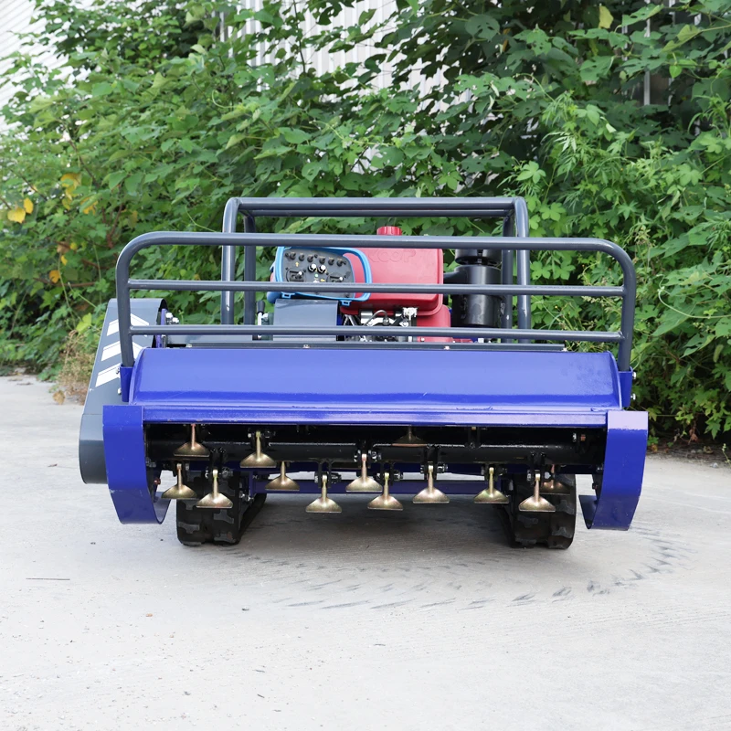 Customized Hillside Vineyard Plantation 1000S Intelligent Lawn‑Mowing Robot, Sharp Hammer Blade, Equipped With Display Screen Fo