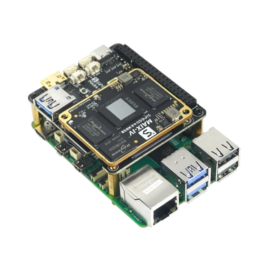 GOOD Hot Seller Sipeed Maix4-hat Rpi5 Ai Hat Beat Hailo8 18t Ax650 Multimodal Llm Deepseek Compact LLM Module Dual Mode