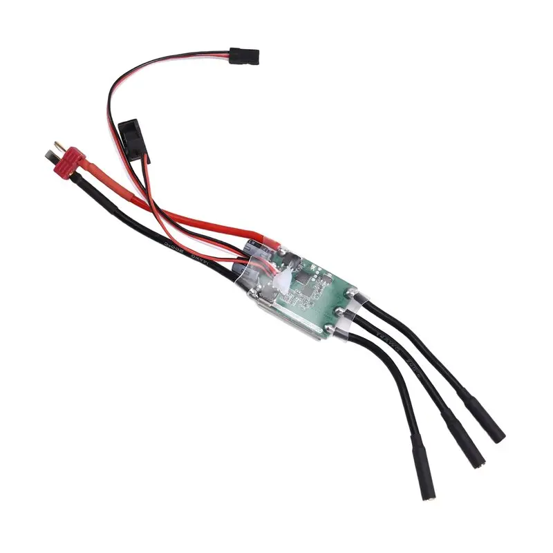 B78B-2X Upgrade Parts AM32 60A Brushless Outrunner ESC And 3542 Brushless Motor Waterproof, For 1/10 RC Car, Programmable,B
