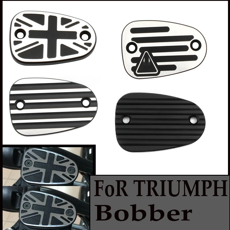 

for Triumphant Bonneville Bobber Speedmaster Thruxton T100 T120 Motorcycle oil cup cover brake fluid cover is used