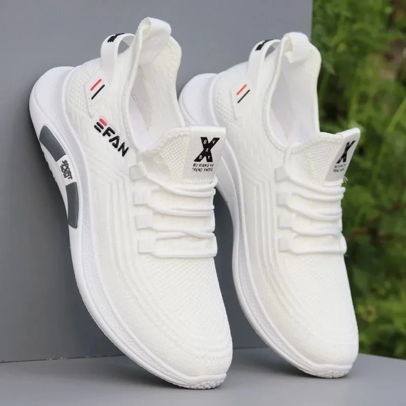

Men's Sneakers Summer New Breathable Mesh Sports Shoes Light Casual Soft Sole Non-slip Shoes for Men New Anti-odor Running Shoes