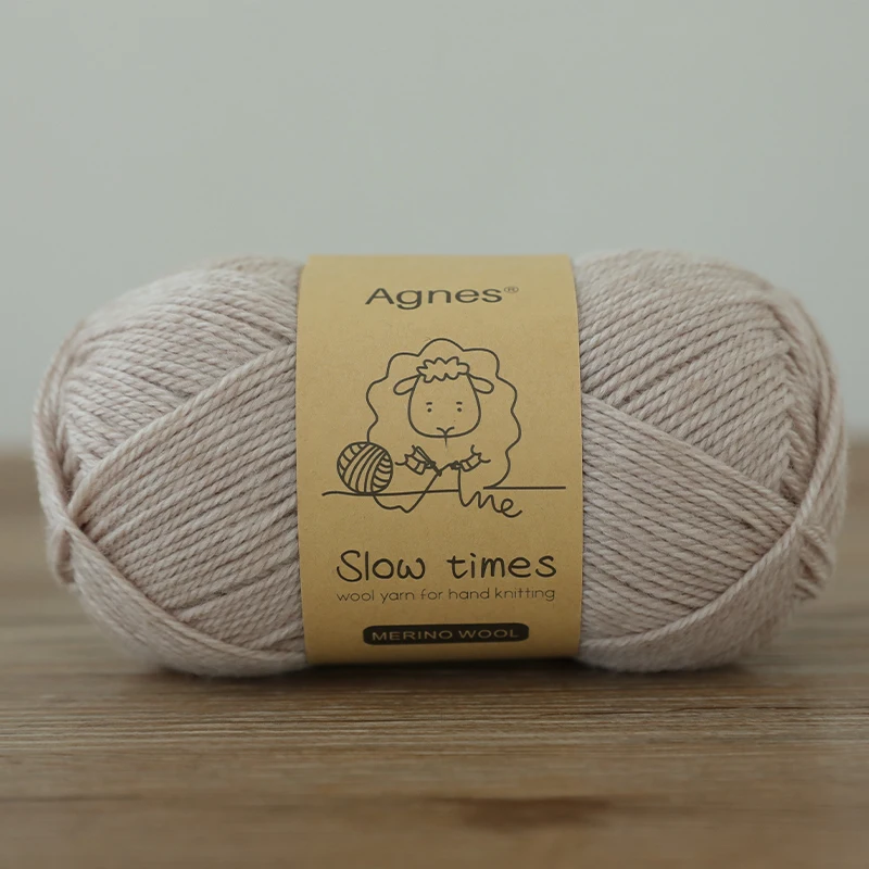4pc（200g） 100% Merino Wool Yarn Soft Sweater Scarf Hat Woven DIY Baby Thread For Hand Knitting Crochet 50g/Ball