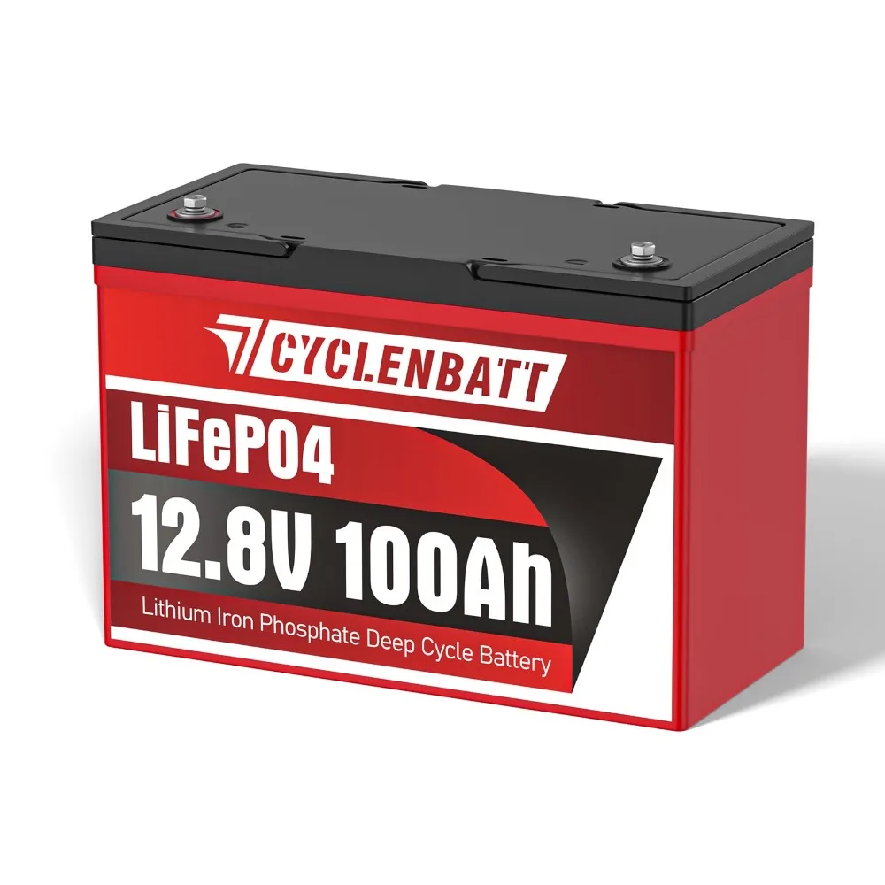 12V 100Ah LiFePO4 Battery Group27 Size with Low-Temp Protection