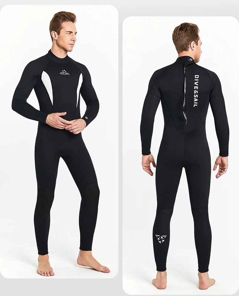 3MM Neoprene Wetsuit Men Women Surf Scuba Diving Suit Equipment Underwater Fishing Spearfishing Kitesurf Swimwear Wet Suit