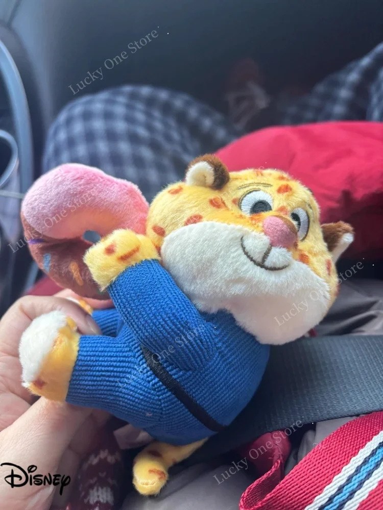 Zootopia Ufficiale Ciondolo Borsa Leopardo Simpatico Peluche Regalo Disney Peluche da Collezione per Appassionati di Film