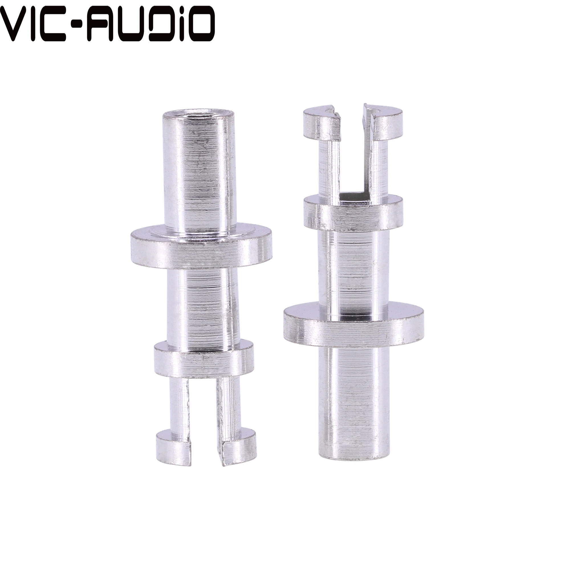 Terminal de poteaux de tourelle fendue, torrets en laiton étamé pour bande d'étiquette de 1mm ~ 3mm, amplificateur Audio hifi, bricolage