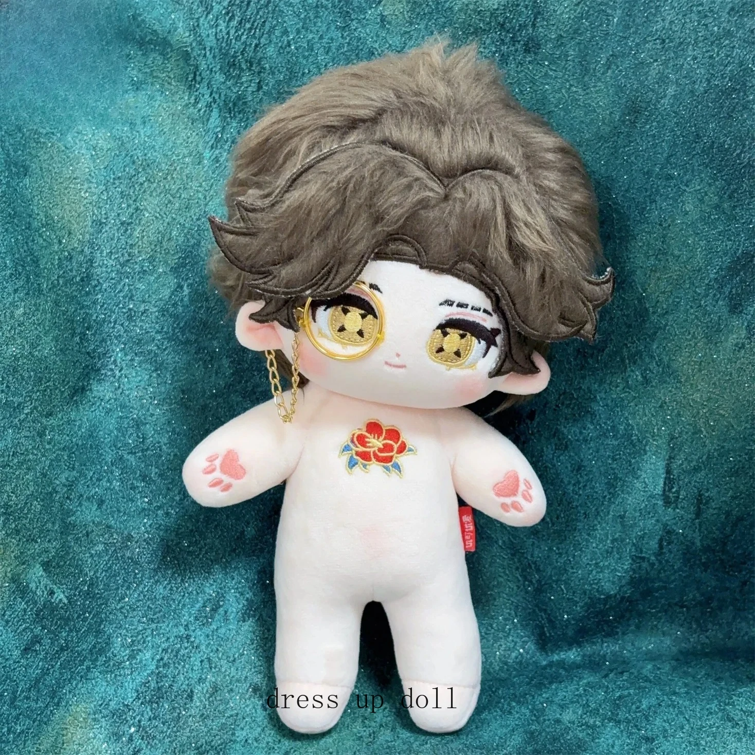 

Plushies Toys Identity Ⅴ Orpheus Novelist Attribute Anime Plush Doll Skeleton Body Dress Up Clothes 20CM Cotton Dolls Gift