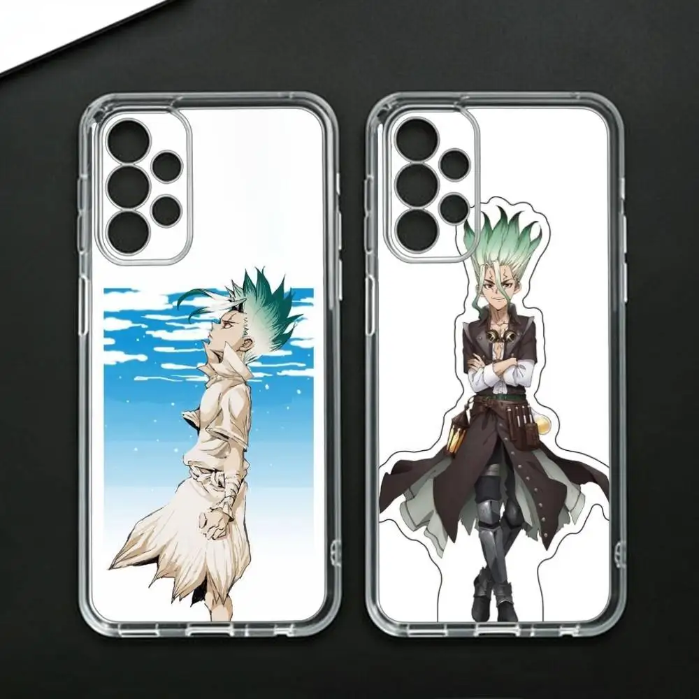 Senku Ishigami DR S-Stone  Phone Case For Samsung Galaxy A71,A70,A52,A51,A40,A30 Transparent Cover