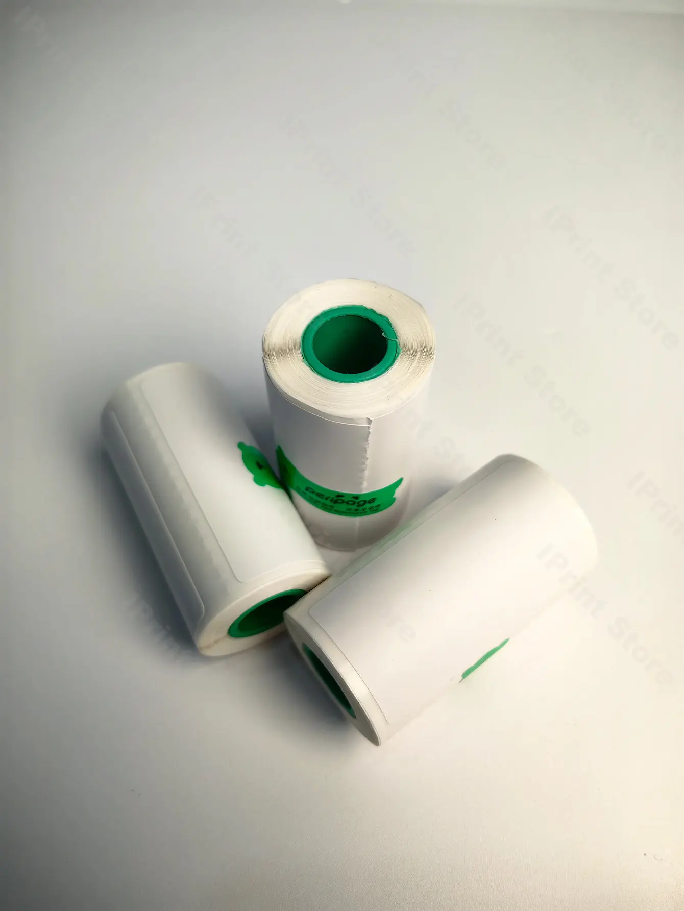 3Rolls Printable 30mm Label Sticker Roll Direct Thermal Paper with Self-adhesive 56mm for PeriPage A6 PAPERANG P1/P2 Printer