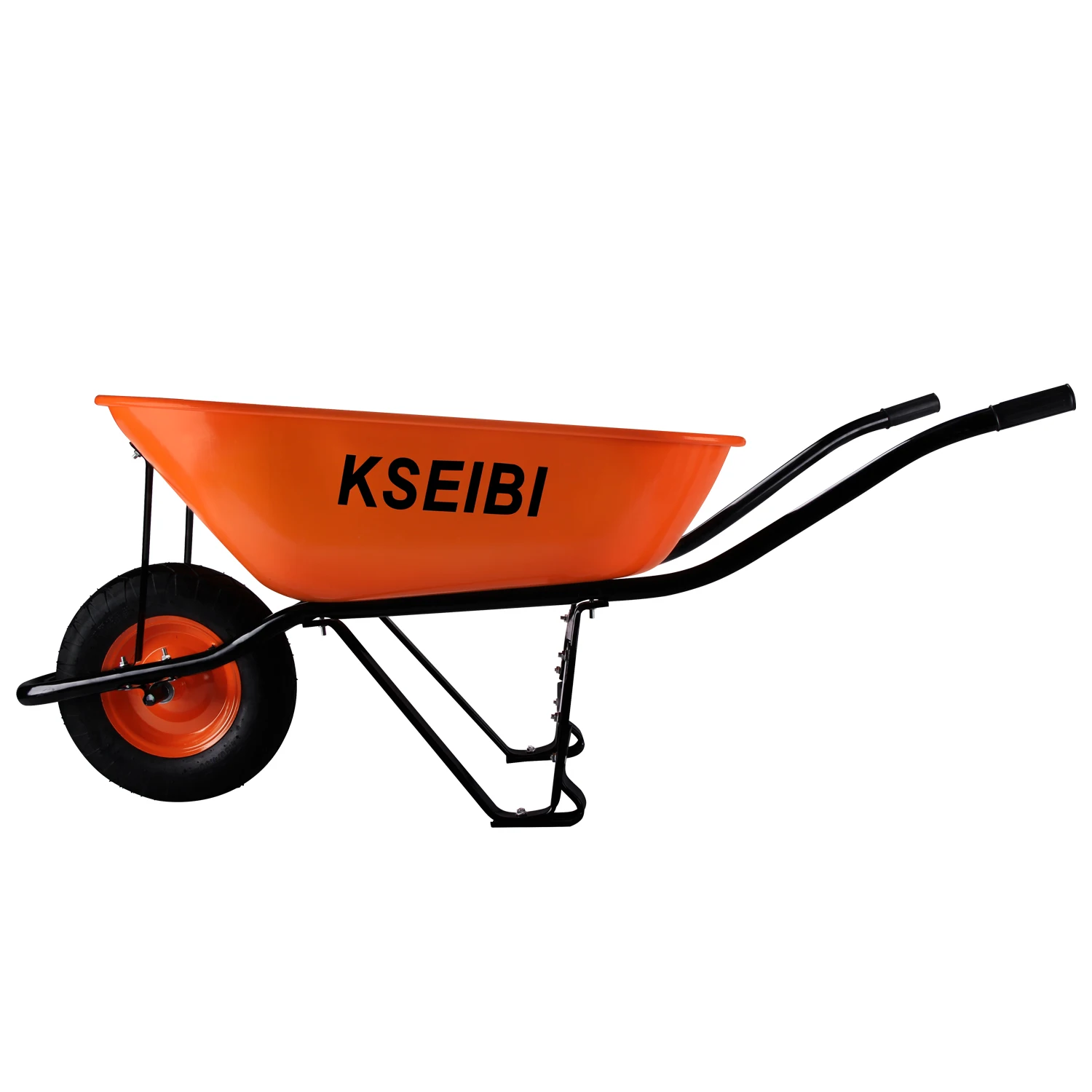 KSEIBI High Quality steel plate Heavy Duty Wheel Barrow For Moving Materials