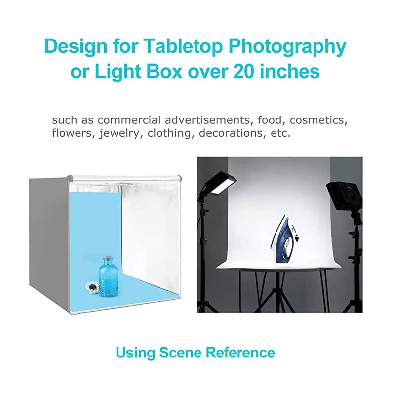 Selens Photography Backdrop PVC Waterproof Photo Background 50x100CM 9 Color photo studio kits for Product Photography Props