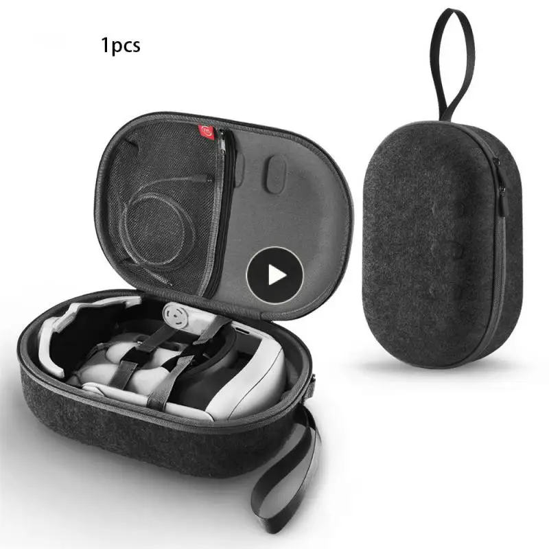 Meta Quest3 Vr Glasses Storage Bag Essential Accessories Handle Anti-fall Vr Glasses Storage Scratch-resistant Easy To Carry Bag