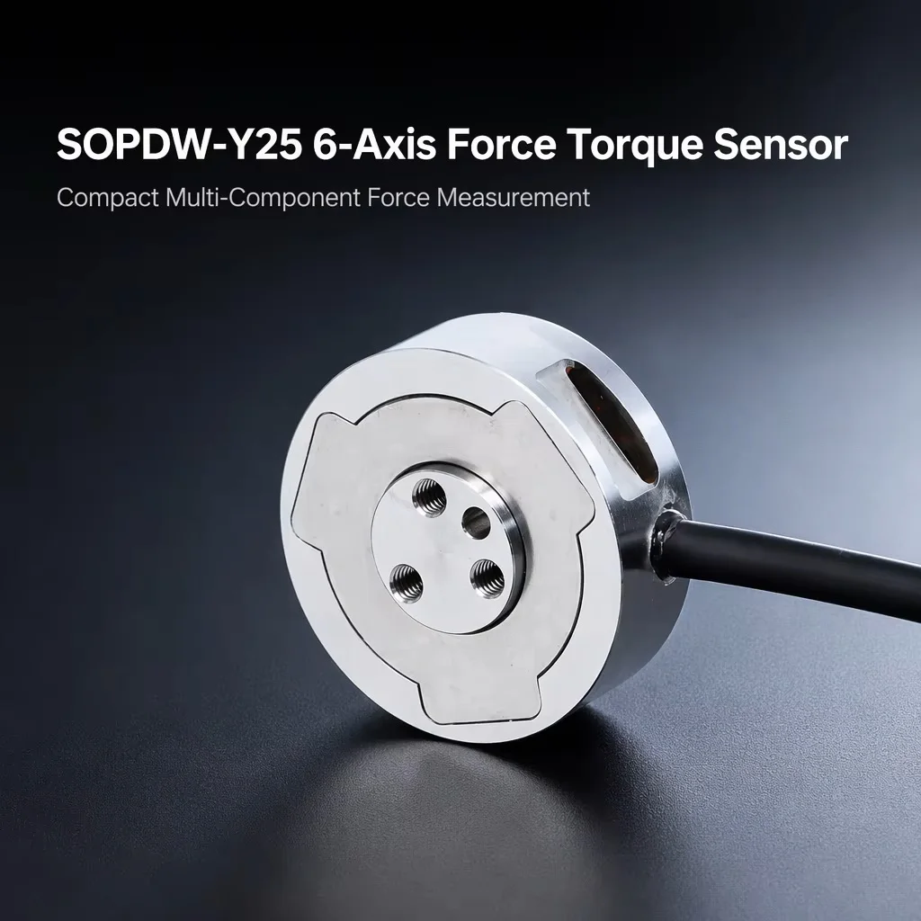 6-Axis Force Torque Sensor Six Axis Load Cell Multi Axis Force Sensor SOP For Robot Robotic Arm Industrial Automation