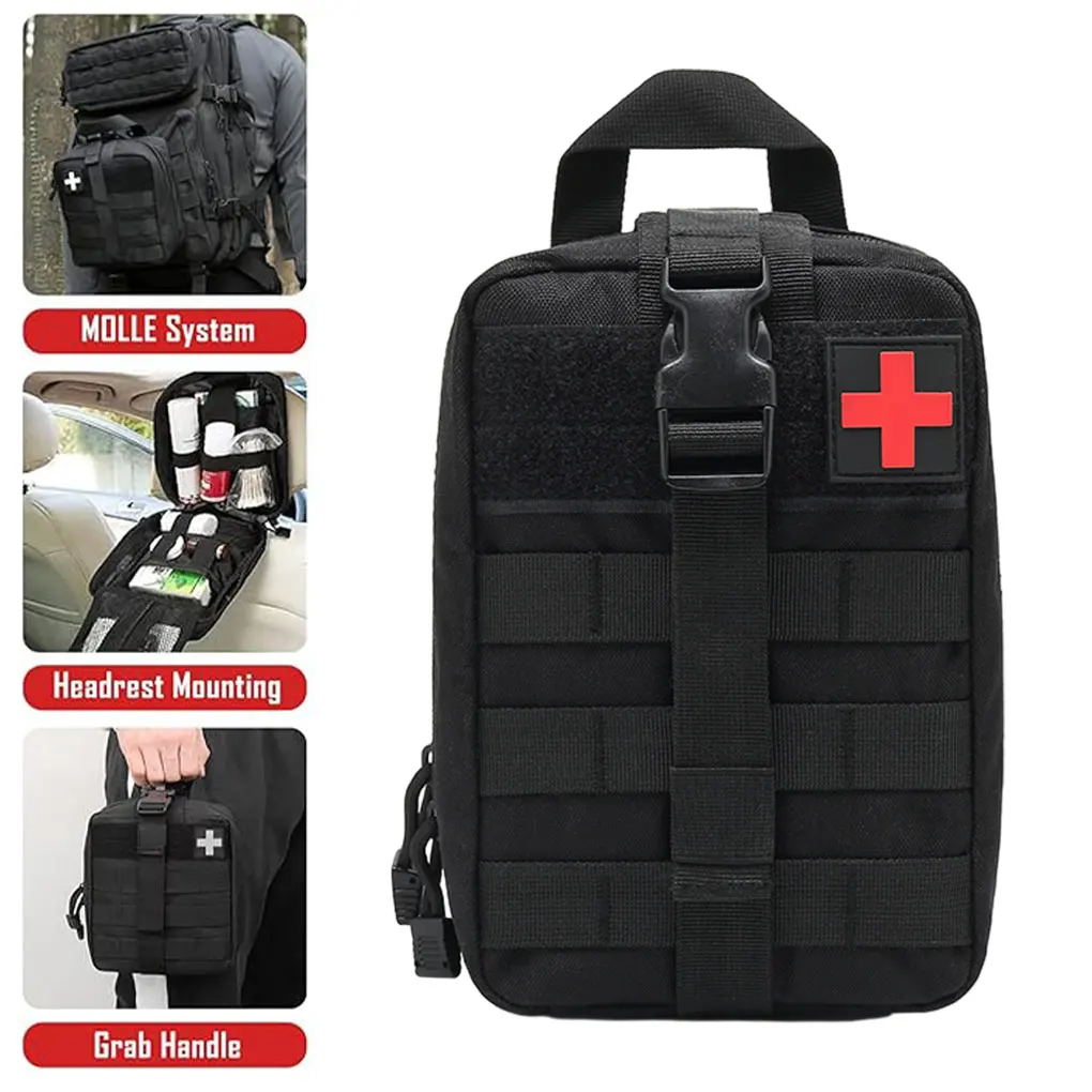 Cloth Wide Application Tactical First Aid Kits Medical Bag Lightweight And Portable Foldable
