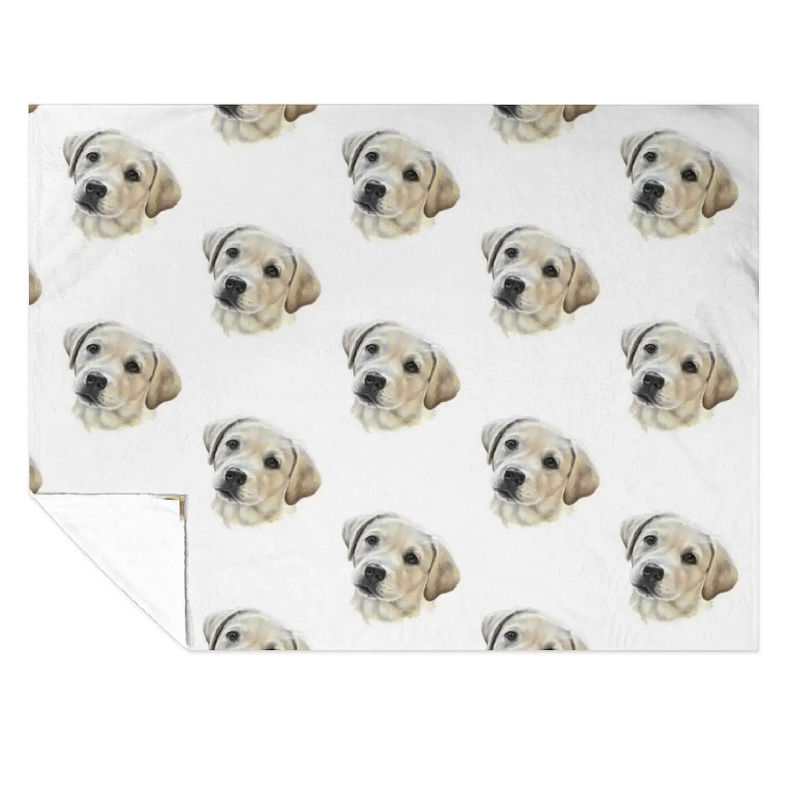 

Golden labrador puppy Throw Blanket blankets and throws Sofa Quilt Decorative Sofa cosplay anime Blankets