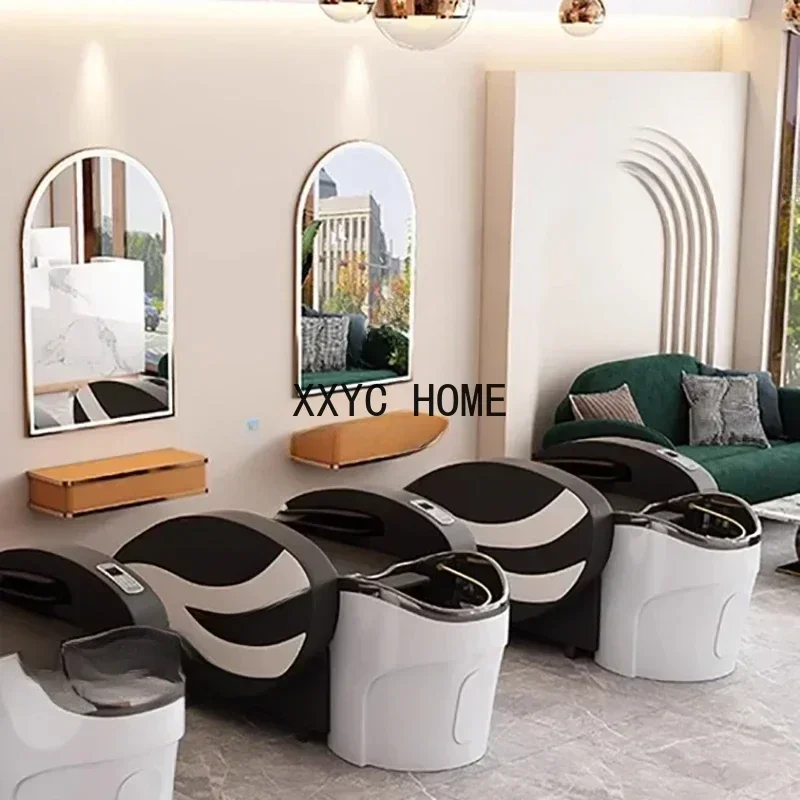 Intelligent Shampoo Chair Salon Simple Hair Washing Massage Bed Beauty Shaving Spa Sillas Peluqueria Hairsalon Furniture