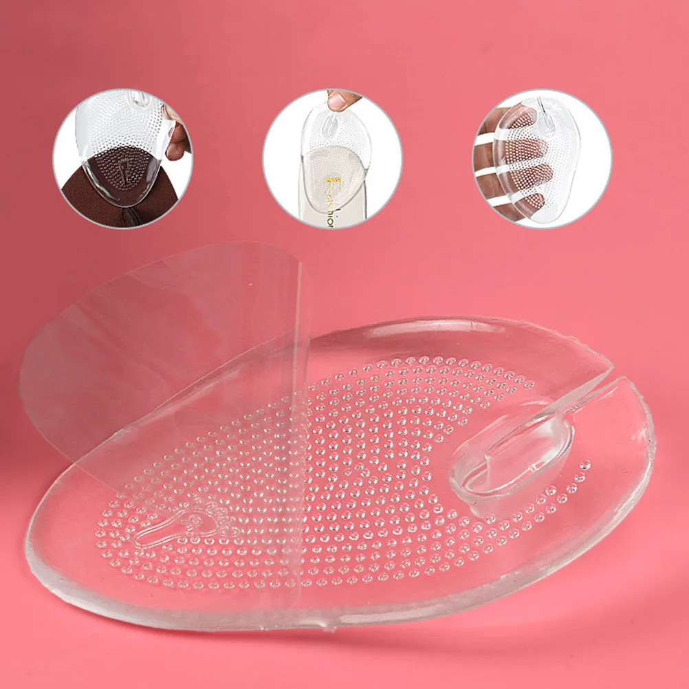 3 Paar rutschfeste Massage-Vorfußpolster, Flip-Flops, Zubehör, bequeme rutschfeste Matte, schützende Fußstütze