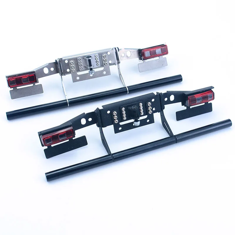 RC Dump Truck Metal Simulation Taillight Beam Bumper Set for 1/14 Tamiya SCANIA 770S R620 VOLVO BENZ Arocs MAN TGX LESU Car