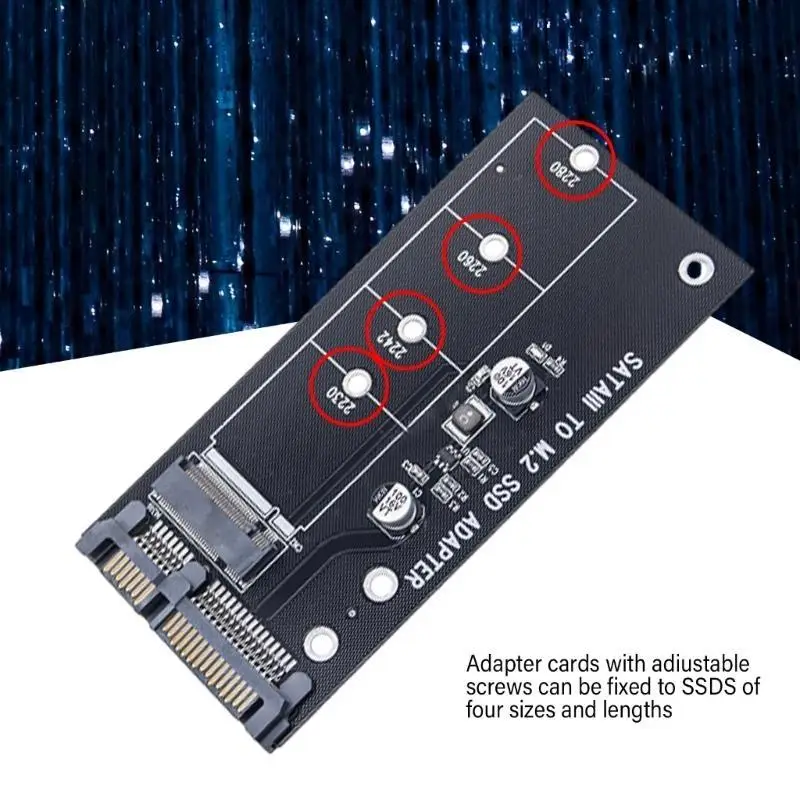 652F M.2 to Enclosure Adapters M.2 (NGFF) SSD to SATA3.0 Hard Drive Enclosure