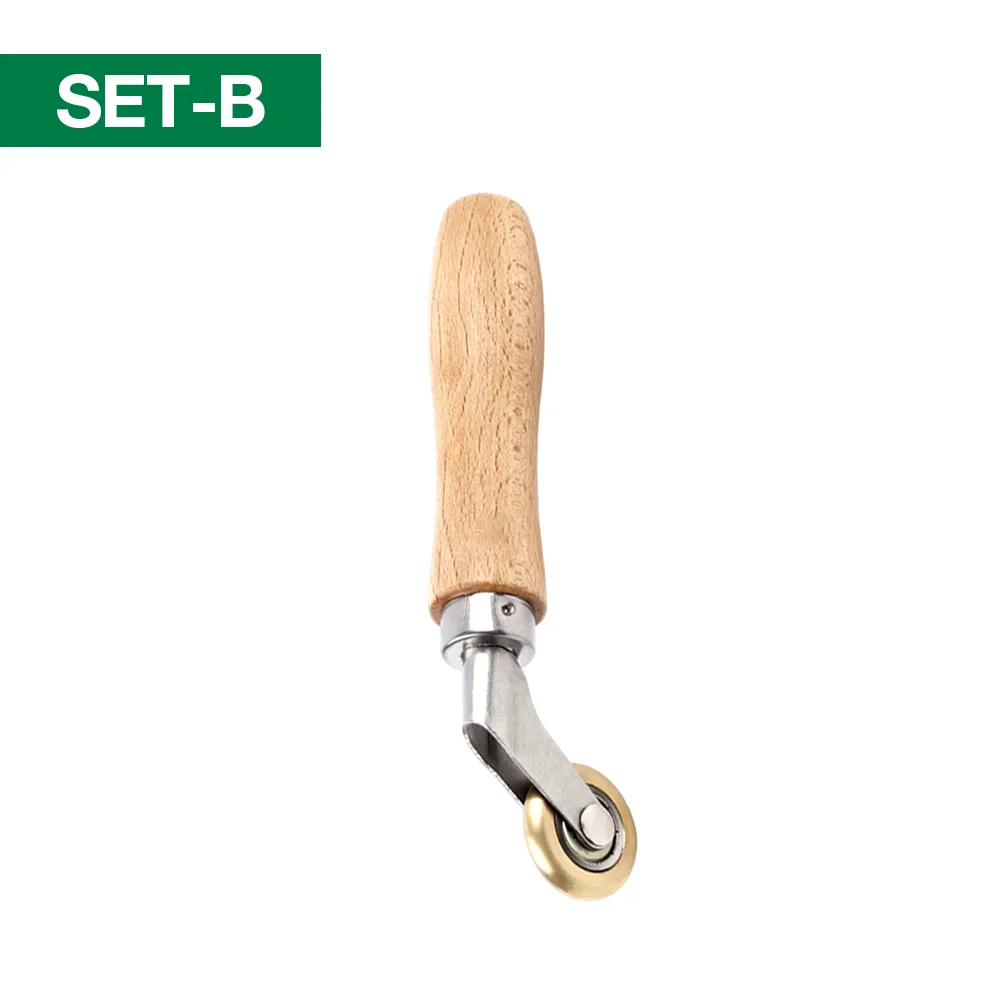 40-mm-Silikon-Handrad, 6-mm-Messing-Druckrolle, manuelles Schweißwerkzeug, hochtemperaturbeständige Druckrolle, Bodenschweißen, geeignet für PVC/TPO/EPDM-Materialien.