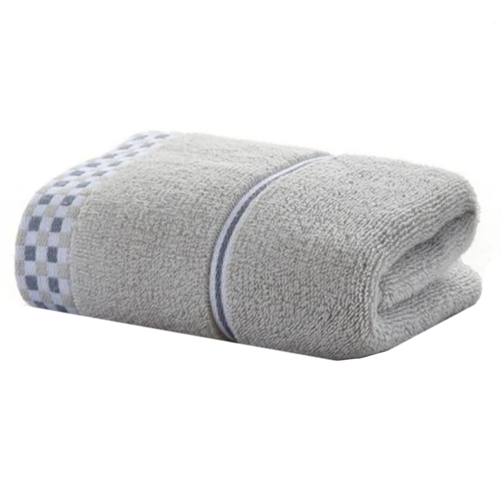 Bathroom Decor 70*140cm Pure Cotton Towel Household Towel Lint-free Finish Luxurious Softness For Adults For  Bathroom