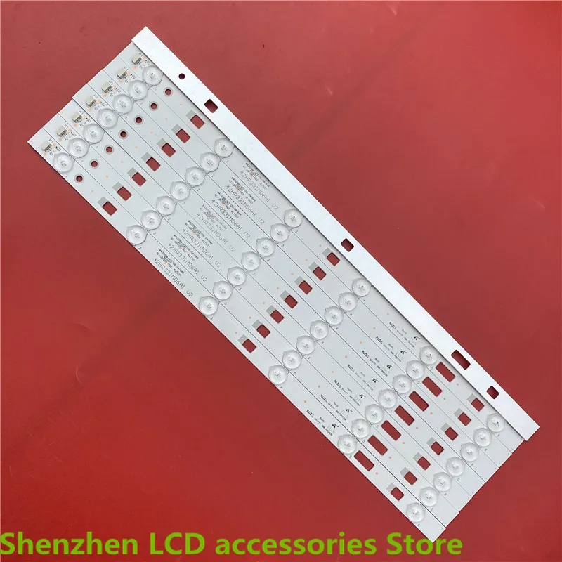 Per muslimv2 4C-LB4206-YH4 47CM 42 pollici usa alluminio 100% nuova barra di retroilluminazione per TV LCD