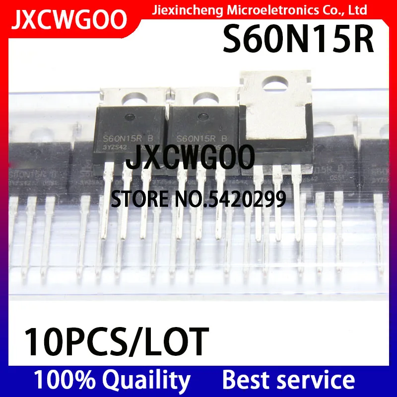 10PCS 100% New orignal S60N15R S60N15RA S60N15RB S60N15 60V/155A TO-220 MOSFET