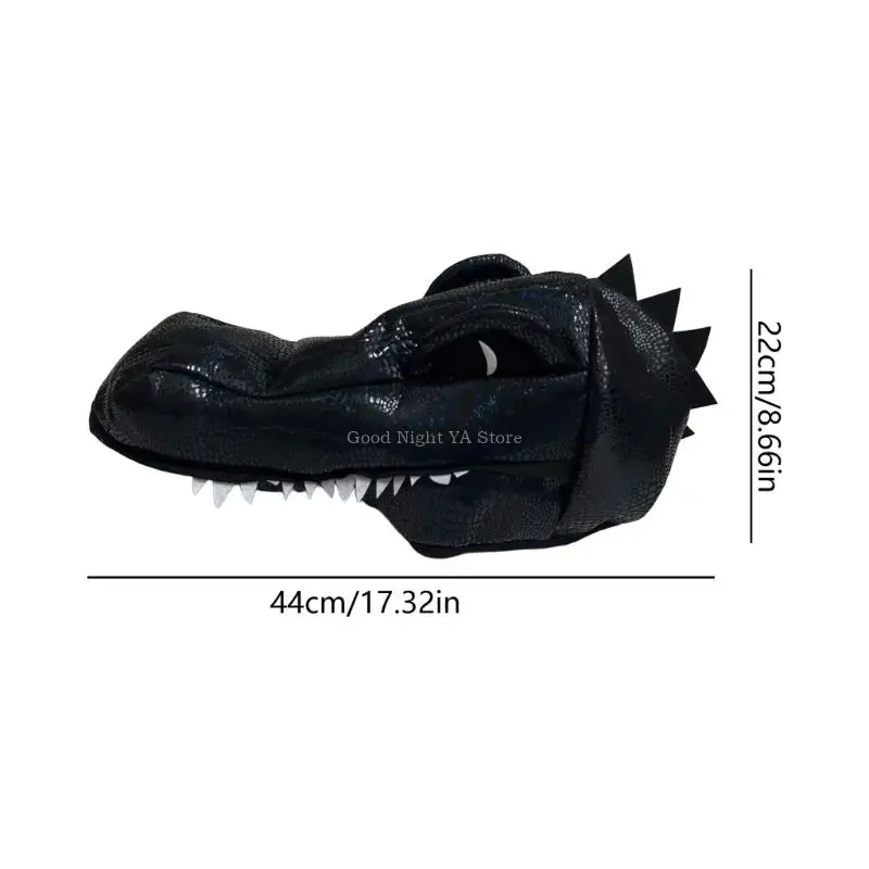  Breathable Crocodiles Head Cover Hat Party Essential Headwear For Costume Event