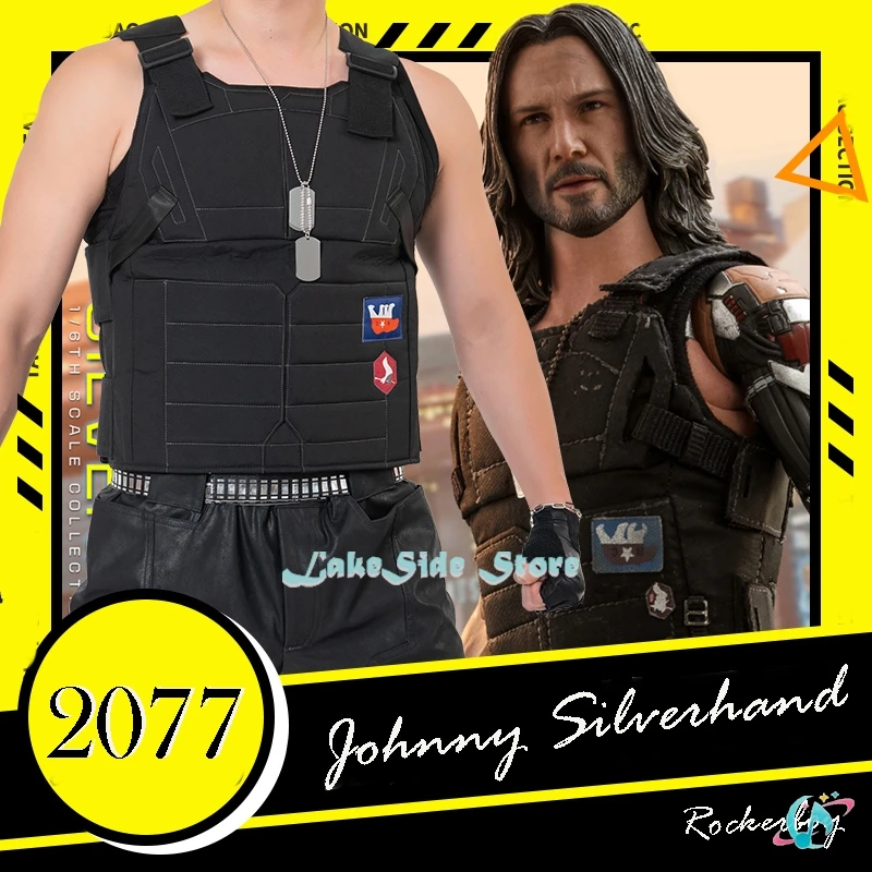 LakeSide Store Cyber2077 Punk Johnny Cosplay Rockerboy Silverhand Costume jeu Halloween gilet hommes pantalon Reves