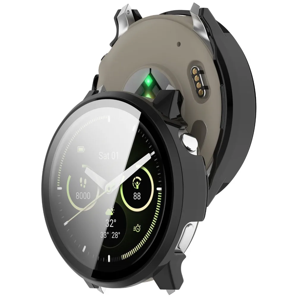Glass+Case for Garmin Venu 4 45mm 41mm Full Screen Protector PC Hard Anti-scratch Protective for Garmin Venu 4 Cover Accessories image 6
