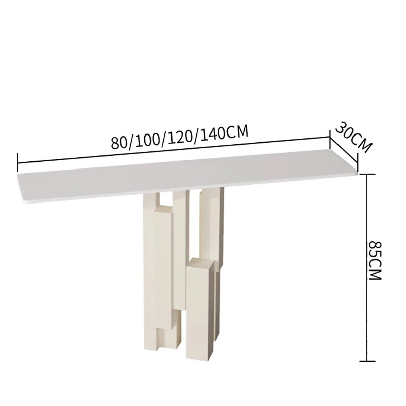 طاولات وحدة التحكم الفاخرة طاولة وحدة التحكم الإبداعية الحديثة الجمالية الحد الأدنى Muebles De Pasillo Estrechos أثاث غرفة المعيشة