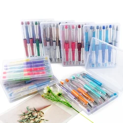 1set/Box Bead Pen Plastic Ballpoint Pen DIY Beaded Pen School Office Writing Supplies Stationery Wedding Gift Accessories