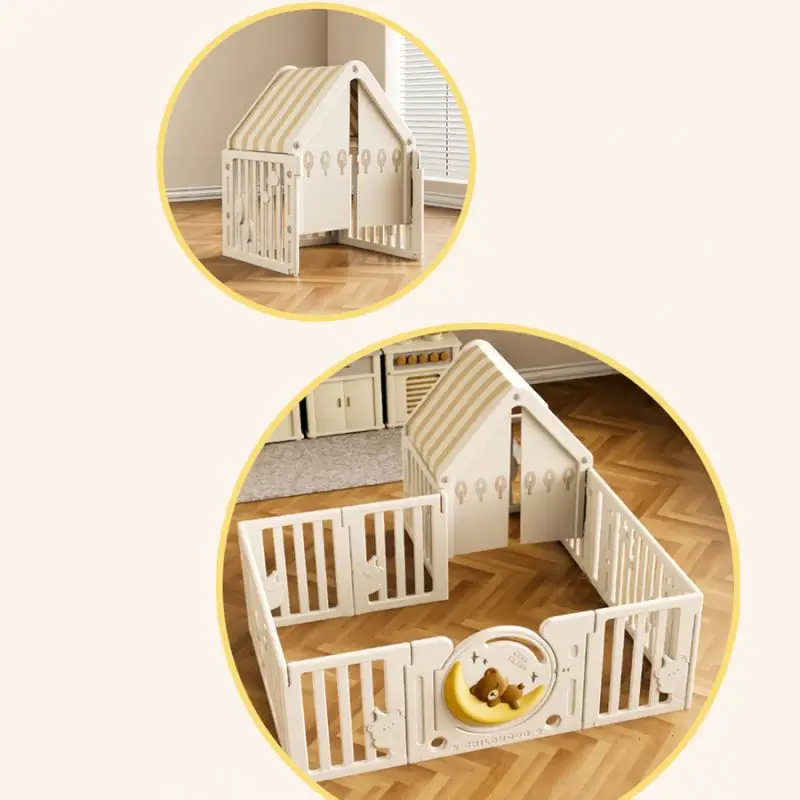 Corralito plegable para niños, tienda bonita, muebles de habitación, parque infantil de protección interior para bebés