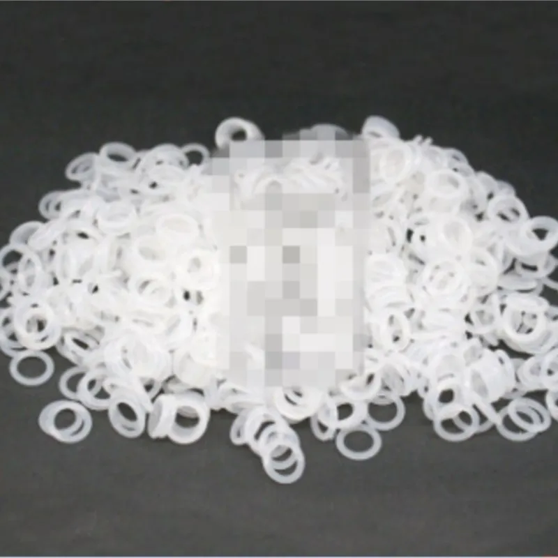 100pcs outer diameter 5/6/7/8/9/10/11/12/13x2mm silicone high temperature resistant waterproof ring non-toxic sealing ring