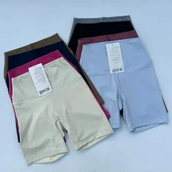 Mallas cortas sin costuras con realce para mujer, pantalones cortos para correr, gimnasio, Yoga, Fitness, novedad de 2024